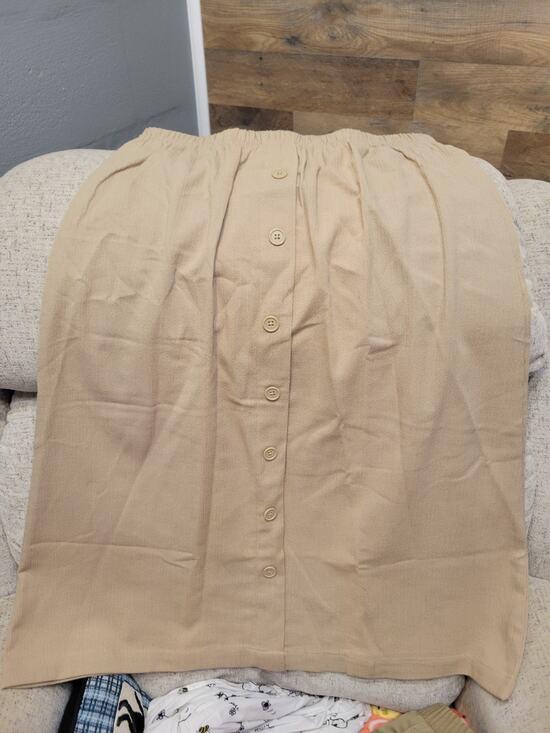 Other - Retro Khaki A LINE BLAIR Skirt MEDIUM PM